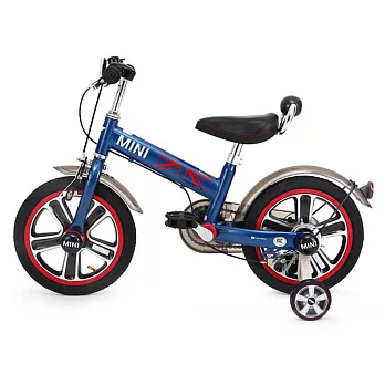 英國Mini Cooper 兒童腳踏車14吋-閃電藍