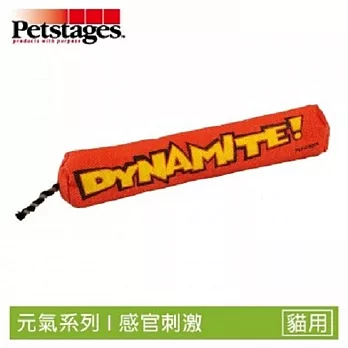 《美國 Petstages》651魔力紅鞭炮 1入裝 寵物貓草磨牙玩具