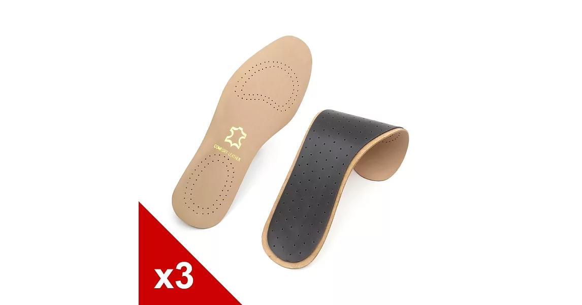 【○糊塗鞋匠○ 優質鞋材】C04 羊皮乳膠透氣吸汗防臭鞋墊(2雙)35/36