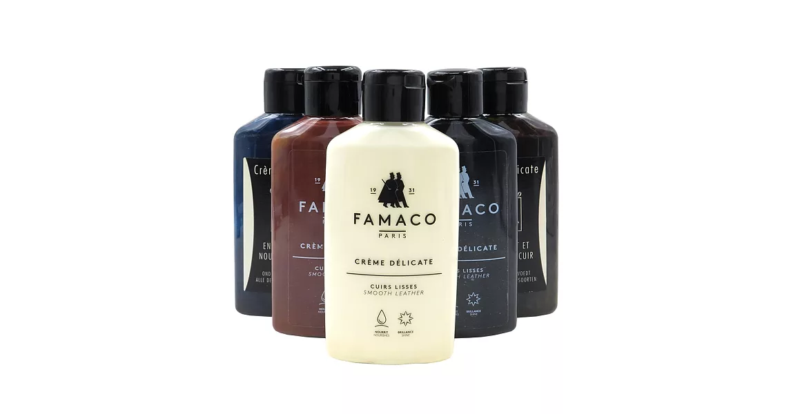 【○糊塗鞋匠○ 優質鞋材】L75 法國FAMACO蜂蠟滋潤保養乳(瓶)00黑色