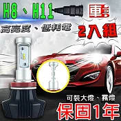 車的LED 勁亮LED大燈H8/H11 (兩入組)