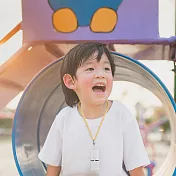日本IONION 超輕量隨身空氣清淨機 專用兒童安全吊飾鍊-鵝絨黃S-25CM
