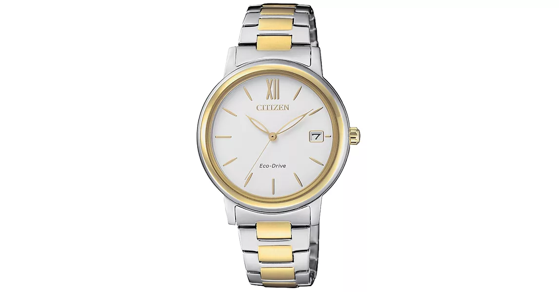 CITIZEN Eco-Drive 霧蒔之美光動能時尚腕錶-FE6094-84A