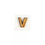 小英文字母,(木質素材)- V