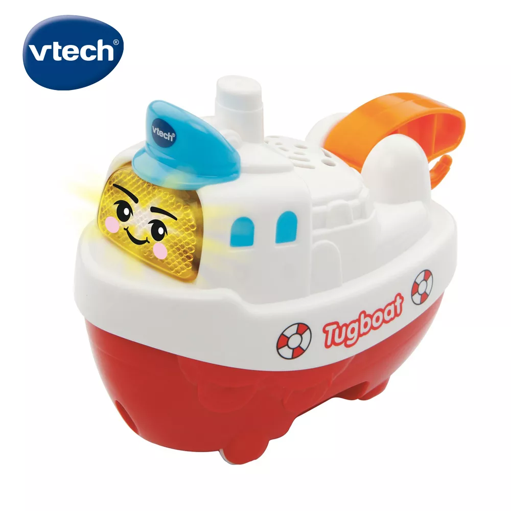 【Vtech】2合1嘟嘟戲水洗澡玩具系列-神氣拖船