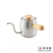 MIYACO 日本製造 米雅可不銹鋼沖茶咖啡壺0.4L(原色) FU-MCO-5