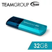 Team 十銓科技 C153璀璨星砂碟-冰雪藍-32GB