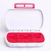 攜帶型防潮防水6格密封圈藥盒/收納盒(CC-SB01)