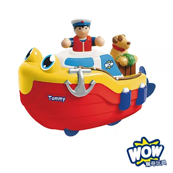 英國 WOW Toys 驚奇玩具 水陸兩用洗澡玩具 - 探險快艇 湯米