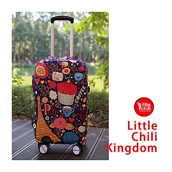 LittleChili行李箱套540-巴黎甜心 M