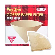 【寶馬牌】椎型咖啡濾紙-1~4杯用 (40枚入×6盒)