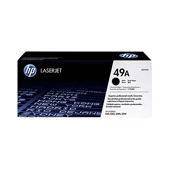 HP Q5949A 黑色原廠碳粉匣-適用於LJ-3390/LJ3392