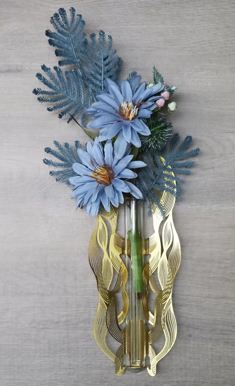 博客來 葉朵花器協奏曲 金色 博客來 葉朵花器協奏曲 金色