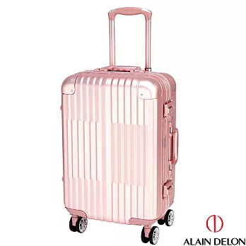 ALAIN DELON 亞蘭德倫 20吋 絕代風華系列全鋁製旅行箱 (粉紅)20吋粉紅