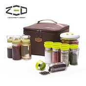 ZED 調味罐收納盒組 ZBACC0102 / 城市綠洲 (調味料、儲存收納、燒烤香料佐料)