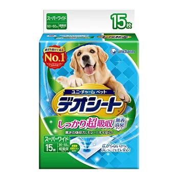 日本Unicharm消臭大師超吸收狗尿墊4L15片x2包