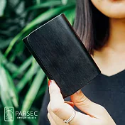 PARSEC|樹革正黑檀名片夾