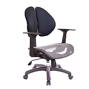 GXG 短背網座 雙背椅 (固定扶手) TW-2997 E 備註顏色