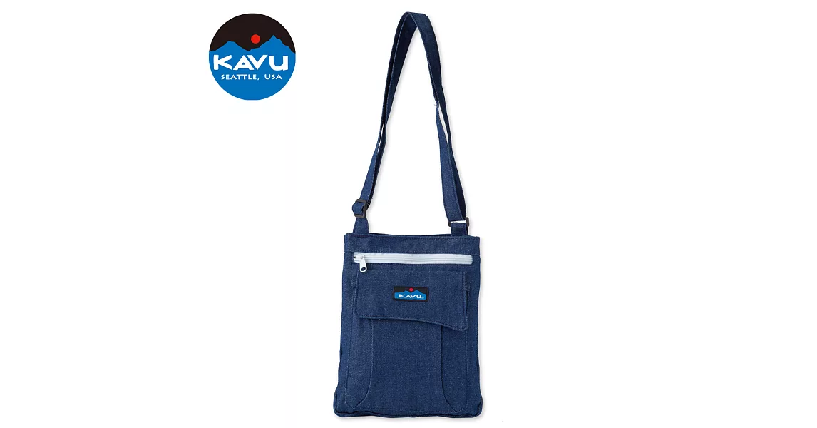 西雅圖 KAVU Keeper 休閒側背包 單寧藍 #917