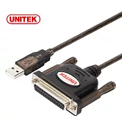 UNITEK 優越者USB轉DB25並口印表機傳輸線