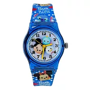 Disney 迪士尼 可愛Tsum Tsum系列歡樂角色矽膠錶- 藍色