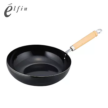 日本高桑elfin 日本製鐵炒鍋-29cm