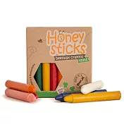 紐西蘭Honey Sticks Crayons純天然蜂蠟無毒蠟筆- 學童適用(6歲+)細長款 (共8色)