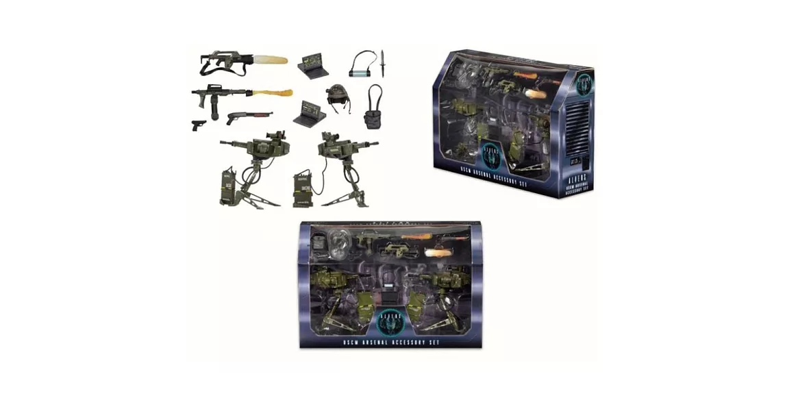 異形 配件包 USCM 軍械武器包 適合7吋 人偶 代理