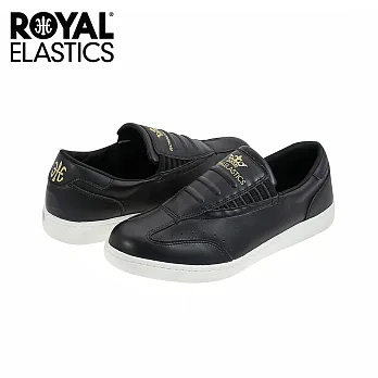 【Royal Elastics】男-Smooth 20th 復刻版 休閒鞋-黑(05873-990)US8黑