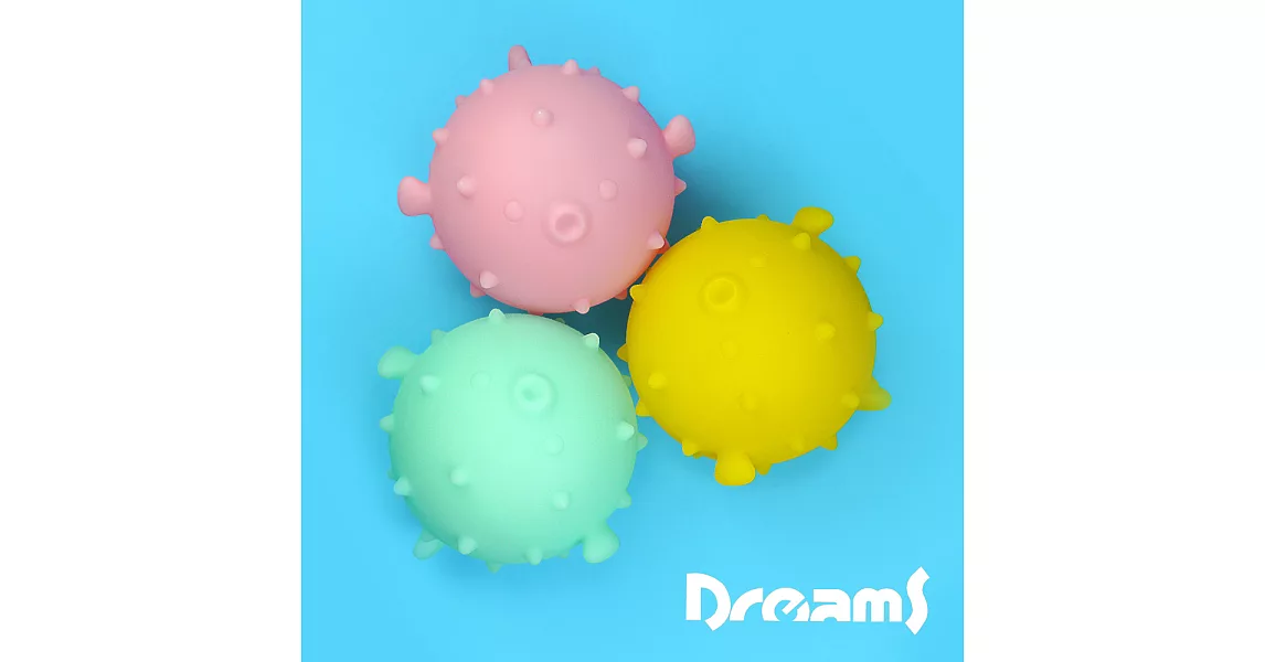 Dreams Blowfish 元氣河豚LED泡澡氣氛燈-櫻花粉