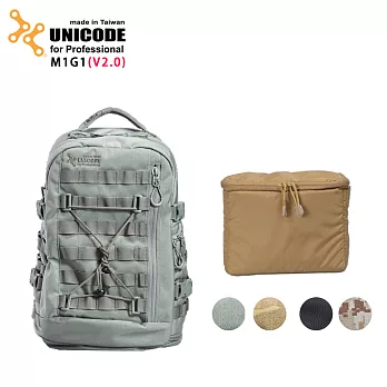 UNICODE M1G1 雙肩攝影背包套組(V2.0版)-內袋套組英倫沙漠