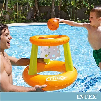 【INTEX】幼童投籃充氣玩具/水上籃球架(58504)
