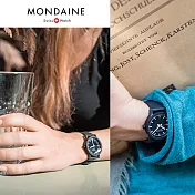 MONDAINE 瑞士國鐵essence系列腕錶-32mm/黑 32120RB