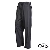 JAP 3D立體反光透氣網雨褲-黑色 YW-R115M
