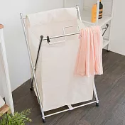 【H&R安室家】可提式髒衣收納籃/洗衣籃 (單格)-BN60M