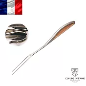 法國【Claude Dozorme】Haute cuisine系列-鑲異國風木握柄碳烤肉叉