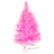 【摩達客】台灣製3尺/3呎(90cm)特級粉紅色松針葉聖誕樹裸樹 (不含飾品)(不含燈)YS-NPT02003