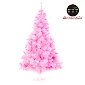 【摩達客】台灣製7尺/7呎(210cm)特級粉紅色松針葉聖誕樹裸樹 (不含飾品)(不含燈)