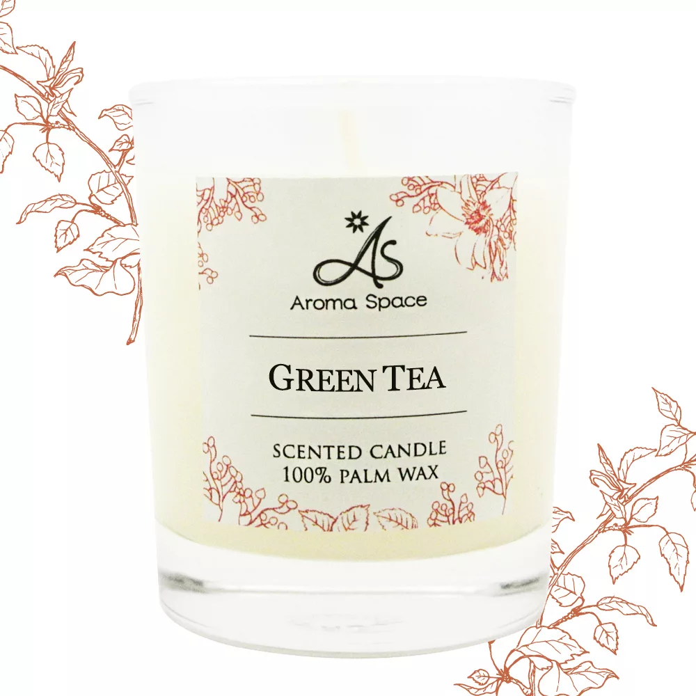 ThaiScent泰香 天然植物蠟香氛小蠟燭55g(8款任選)綠茶