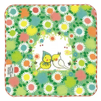 日本Shinzi Katoh 加藤真治卡通造型手帕-秘密花園