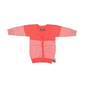 荷蘭Snoozebaby雅致系列新生兒針織開襟上衣-珊瑚紅/0-6M珊瑚紅