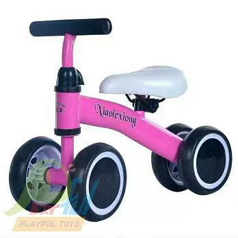 【Playful Toys 頑玩具】平衡車1537 (幼兒平衡滑步車 學步車 滑步車 平衡車 兒童平衡 學習最佳幫手) 粉紅色