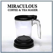 咖啡茶葉沖泡器-handybrew魔力沖泡壺 外銷版 (黑)