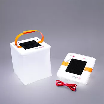 LuminAID｜PackLite Max 2-in-1 手機充電式水陸兩用太陽能露營燈
