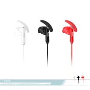 hoco.浩酷 HiFi重低音 運動型耳掛式耳機 (M6) 3.5mm各廠牌適用/ 線控接聽鍵/ 免持聽筒紅色