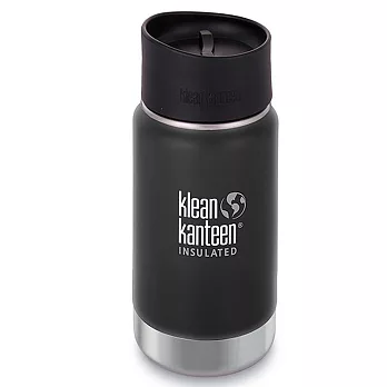 美國Klean Kanteen寬口保溫鋼瓶355ml-消光黑