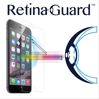 RetinaGuard 視網盾 iPhone6s / 6 (4.7吋) 眼睛防護 防藍光保護膜- 透明款透明款