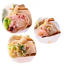 【秝秝飽滿】大顆水餃90顆B組-高麗菜豬肉(30顆)+韭菜豬肉(30顆)+玉米豬肉(30顆)