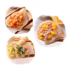 【秝秝飽滿】大顆水餃90顆C組-高麗菜豬肉(30顆)+紅蘿蔔豬肉(30顆)+玉米豬肉(30顆)