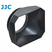 JJC螺牙長方形矩形4:3遮光罩37mm遮光罩DV遮光罩LH-DV37B太陽罩(附蓋;適DV攝錄影機)